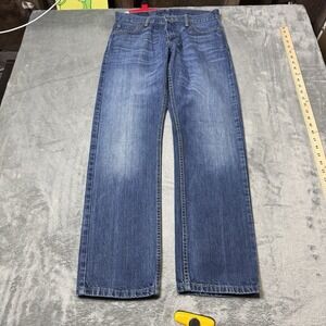 Levis 514 Jeans Men 30x30 Blue Classic Straight Fit Medium Wash Denim Pants